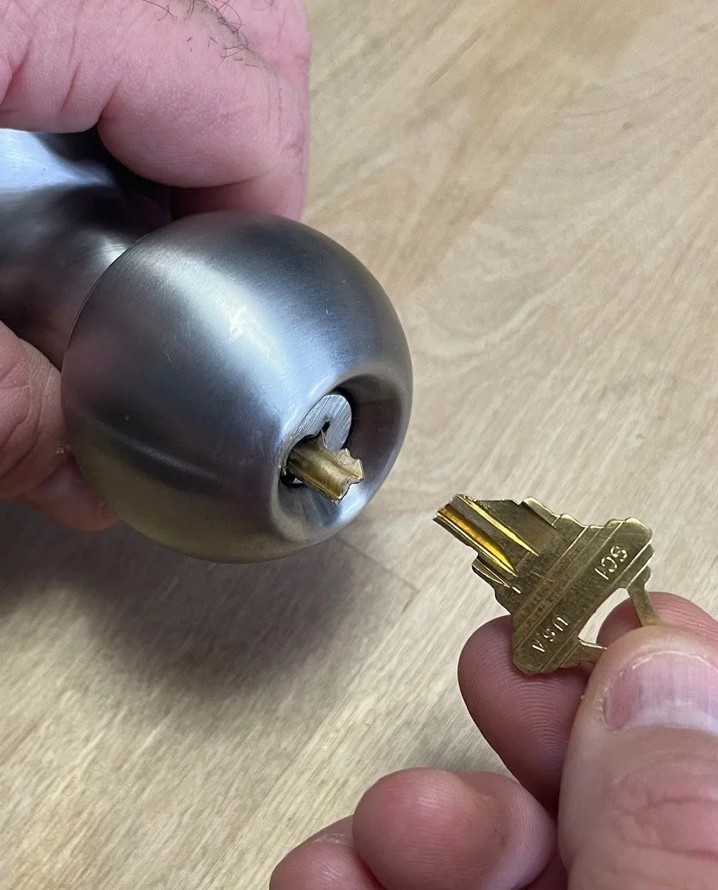 Broken Key Extraction